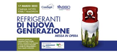 Seminario REFRIGERANTI DI NUOVA GENERAZIONE, Messa in opera